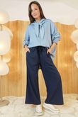 Apres Wide Leg Pant Navy